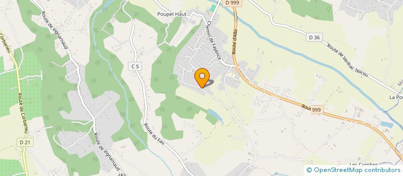 localisation de l'entreprise SCI NB-82  MONTAUBAN