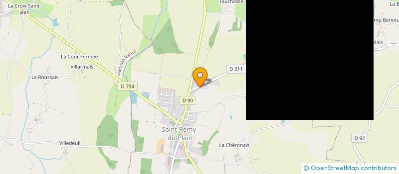 localisation de l'entreprise SCI NB  MARCILLE-RAOUL