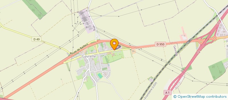 localisation de l'entreprise SCI NB  GAVRELLE