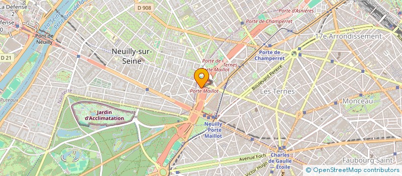 localisation de l'entreprise SCI NB  PARIS 17