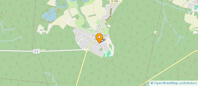 localisation de l'entreprise SCI NB CB  SAINT-LEGER-AUX-BOIS