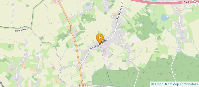 localisation de l'entreprise SCI NB INVEST  BEUVRY-LA-FORET