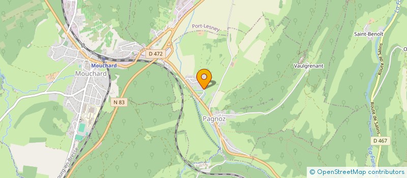 localisation de l'entreprise SCI NBB IMMO  PAGNOZ