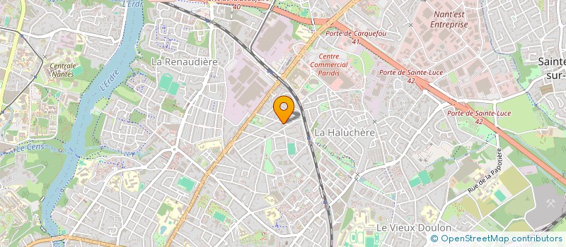 localisation de l'entreprise SCI NBBB à NANTES