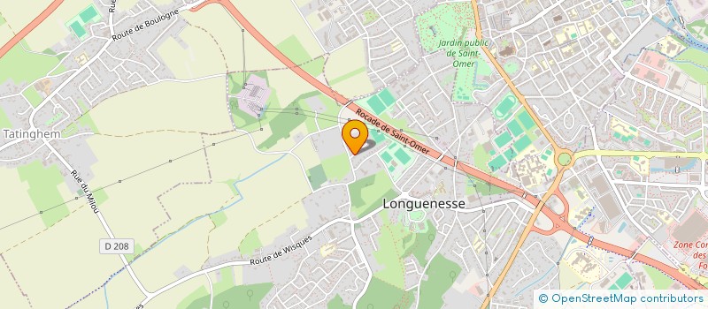 localisation de l'entreprise SCI NBENABED  LONGUENESSE