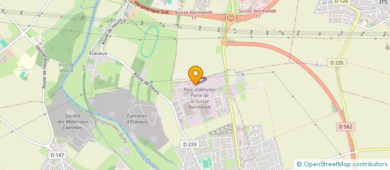localisation de l'entreprise SCI NBK à SAINT-ANDRE-SUR-ORNE