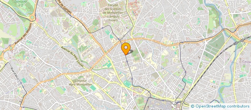 localisation de l'entreprise SCI NBL à MONTPELLIER