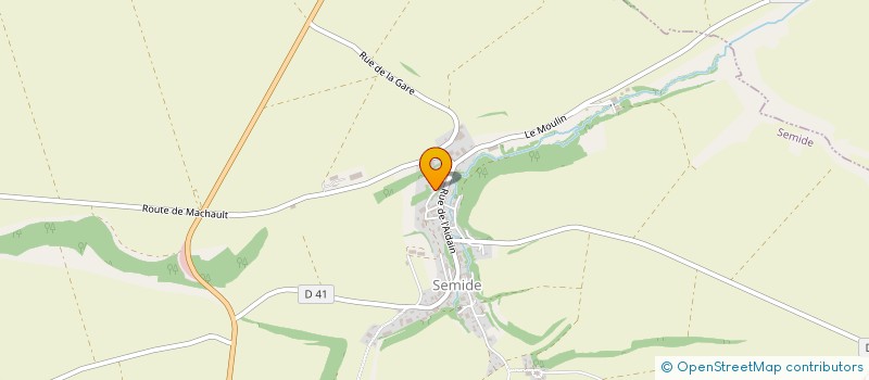 localisation de l'entreprise SCI NBL GAMBETTA  SEMIDE