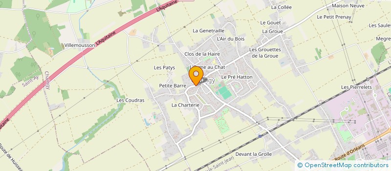 localisation de l'entreprise SCI NBLS à CHAINGY