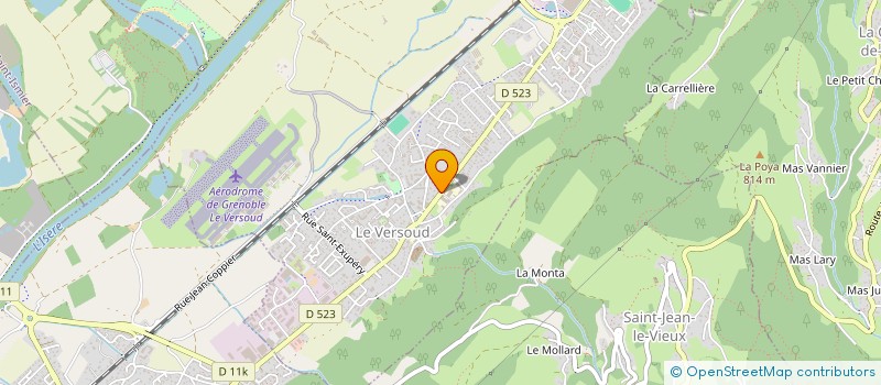 localisation de l'entreprise SCI NBN  LE VERSOUD