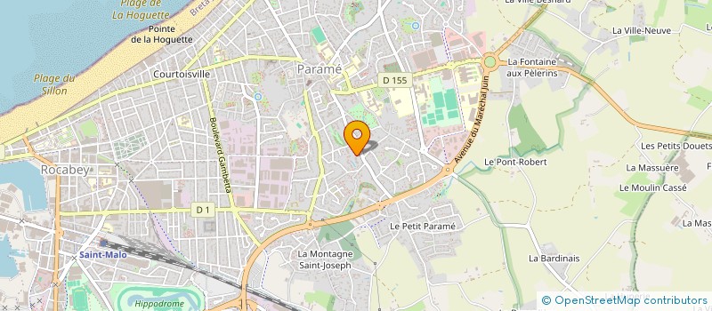 localisation de l'entreprise SCI NBS  SAINT-MALO