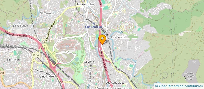 localisation de l'entreprise SCI NBS à MARSEILLE