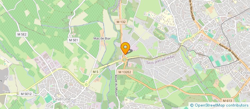 localisation de l'entreprise SCI NBTA ET A VENIR à MONTPELLIER