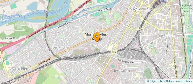 localisation de l'entreprise SCI NC IMMO à MONTIGNY-LES-METZ