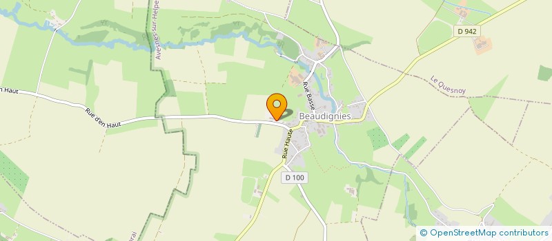 localisation de l'entreprise SCI NC IMMO à BEAUDIGNIES
