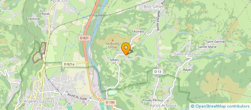 localisation de l'entreprise SCI NC LAPLAGNE  BOO-SILHEN