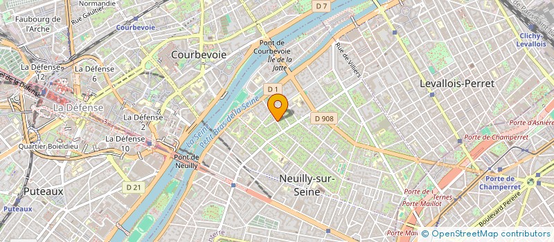 localisation de l'entreprise SCI NC TISSOT à NEUILLY-SUR-SEINE