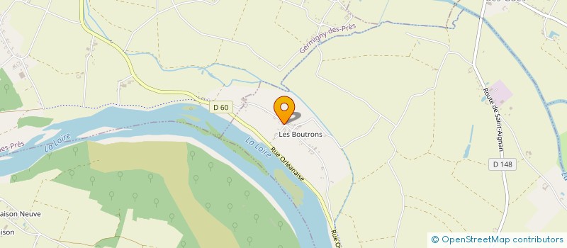 localisation de l'entreprise SCI NC2B  SAINT-BENOIT-SUR-LOIRE