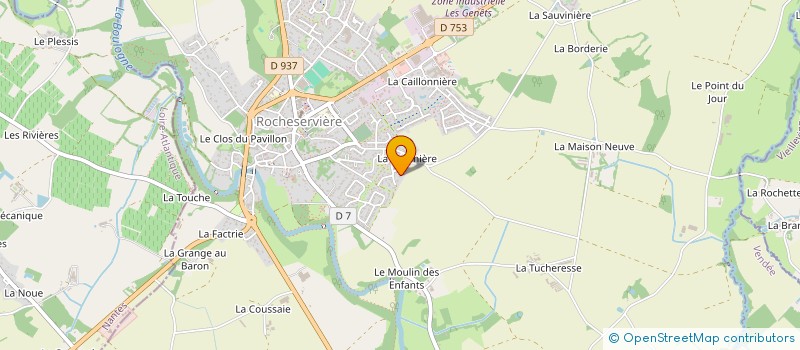 localisation de l'entreprise SCI NC2L  ROCHESERVIERE