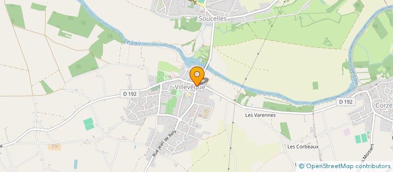 localisation de l'entreprise SCI NCB  LOIRE-AUTHION