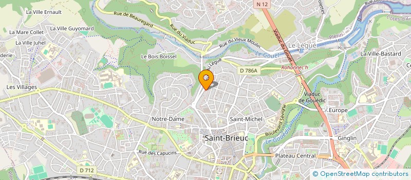 localisation de l'entreprise SCI NCG à SAINT-BRIEUC