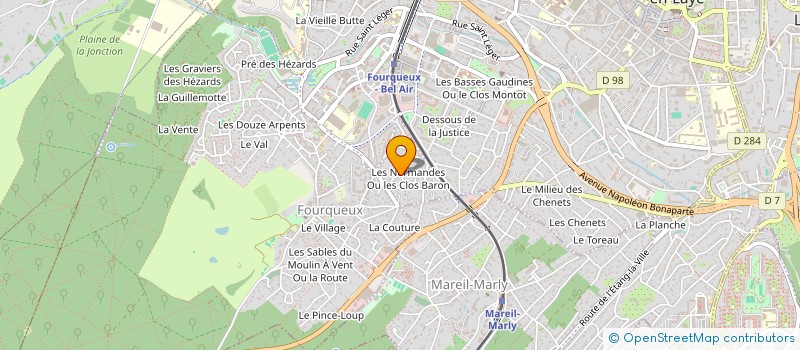 localisation de l'entreprise SCI NCH 78  SAINT-GERMAIN-EN-LAYE
