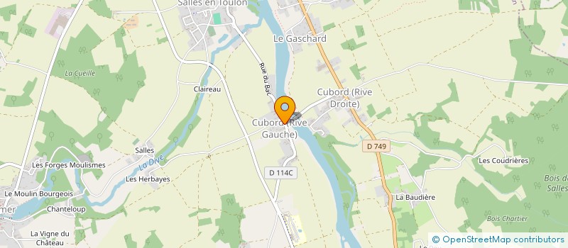 localisation de l'entreprise SCI NCL  VALDIVIENNE