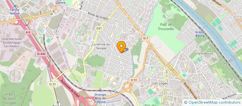 localisation de l'entreprise SCI NCL à RIS-ORANGIS