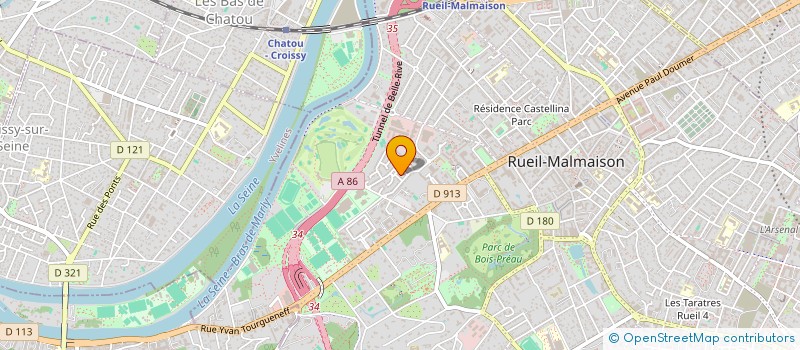 localisation de l'entreprise SCI NCOR à RUEIL-MALMAISON