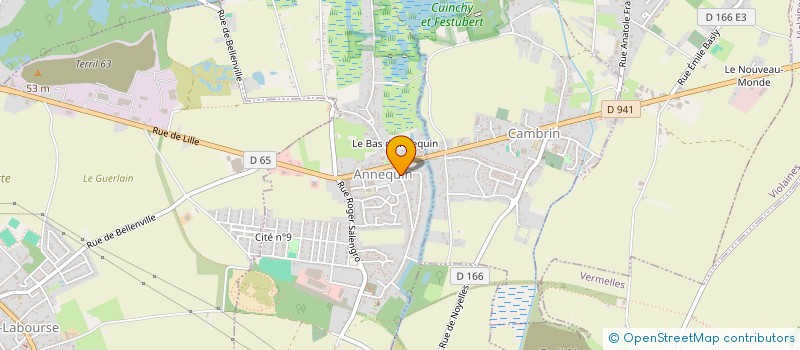 localisation de l'entreprise SCI NCPS  ANNEQUIN