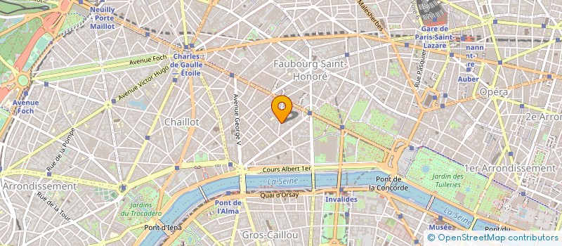 localisation de l'entreprise SCI NCR3  PARIS
