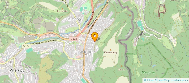 localisation de l'entreprise SCI NCSM  AUDUN-LE-TICHE