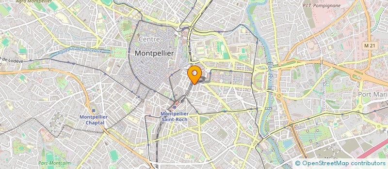 localisation de l'entreprise SCI NCT à MONTPELLIER