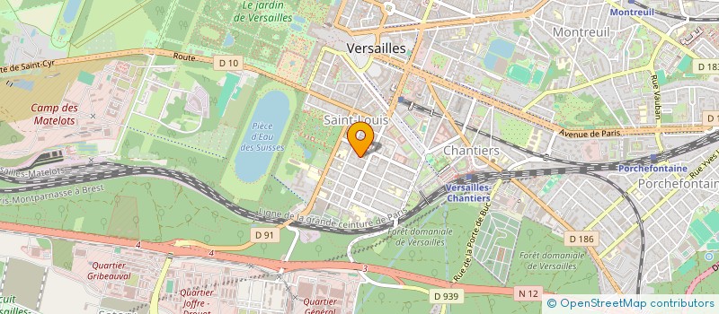 localisation de l'entreprise SCI ND DE COURSAC à VERSAILLES