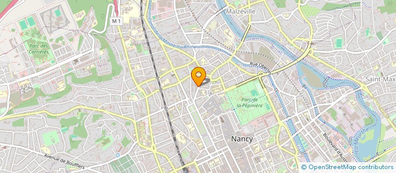 localisation de l'entreprise SCI ND IMMO  NANCY