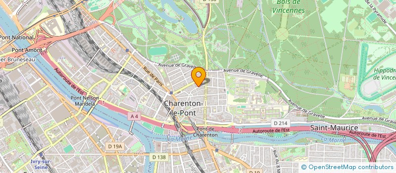 localisation de l'entreprise SCI ND SAINT MAURICE  CHARENTON-LE-PONT