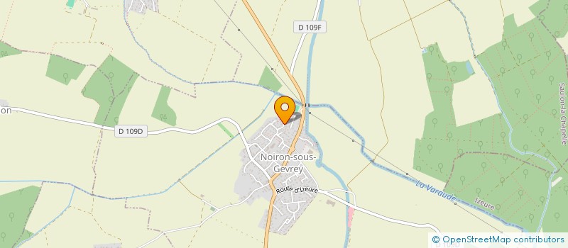 localisation de l'entreprise SCI NDC-IMMO  NOIRON-SOUS-GEVREY