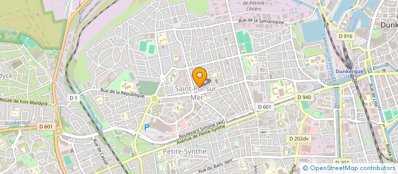 localisation de l'entreprise SCI NDD IMMO à DUNKERQUE