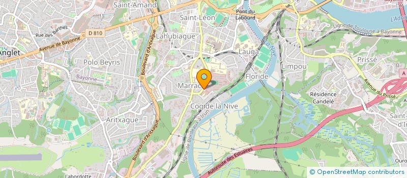 localisation de l'entreprise SCI NDI à BAYONNE