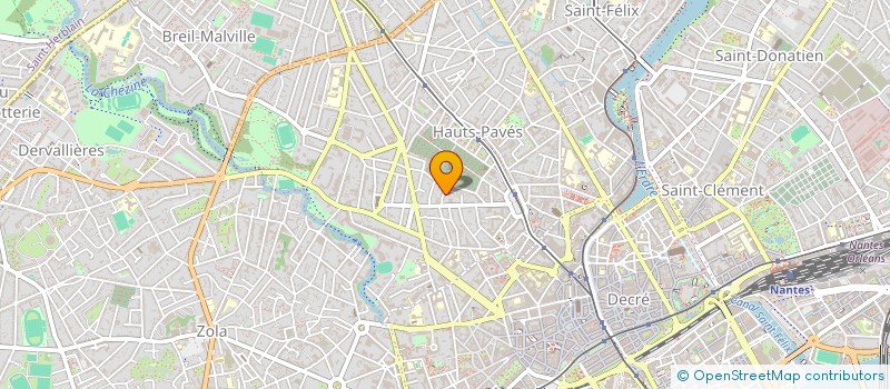 localisation de l'entreprise SCI NDMJ  NANTES
