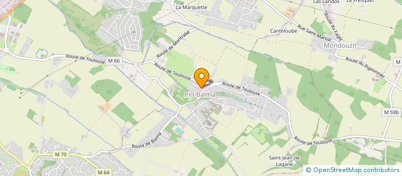 localisation de l'entreprise SCI NDN LE TERLON  MONTRABE