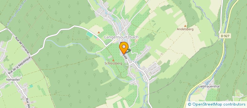 localisation de l'entreprise SCI NDO  FRSCHWILLER