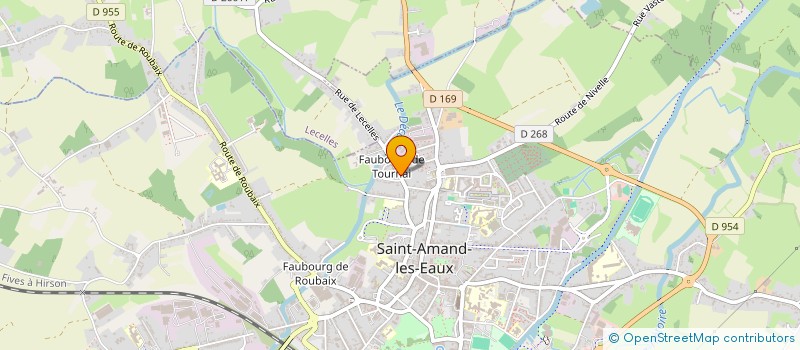 localisation de l'entreprise SCI NDOIT  SAINT-AMAND-LES-EAUX