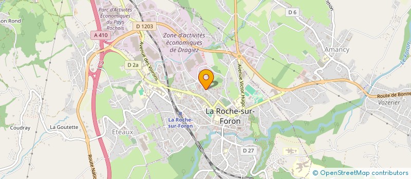 localisation de l'entreprise SCI NDP  LA ROCHE-SUR-FORON