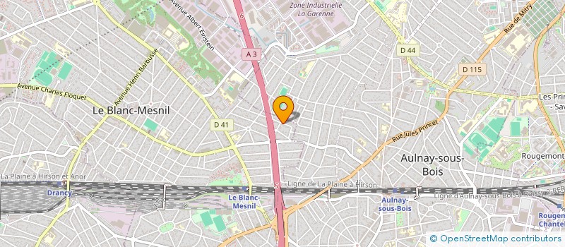 localisation de l'entreprise SCI NDR à LE BLANC-MESNIL