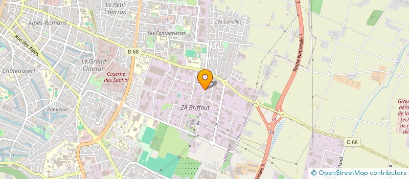 localisation de l'entreprise SCI NDV à VALENCE