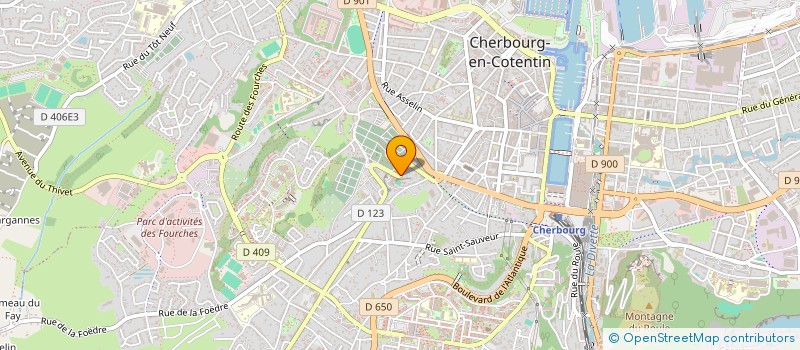 localisation de l'entreprise SCI NDV à CHERBOURG-EN-COTENTIN