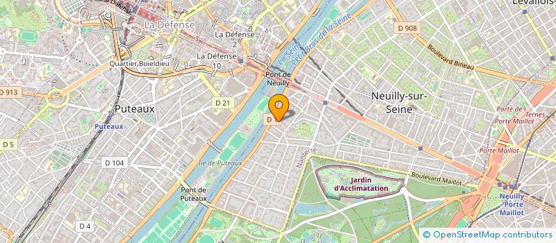localisation de l'entreprise SCI NE2S à NEUILLY-SUR-SEINE