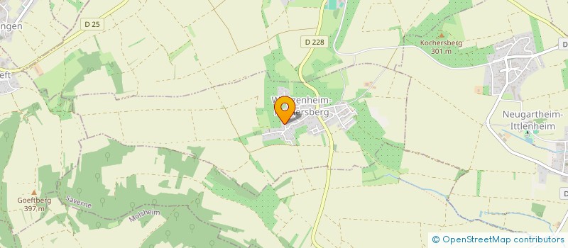 localisation de l'entreprise SCI NEAL ET ELLIE  WINTZENHEIM-KOCHERSBERG