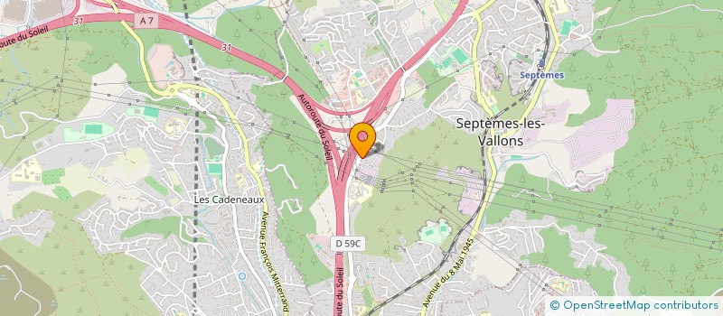 localisation de l'entreprise SCI NEAM à SEPTEMES-LES-VALLONS